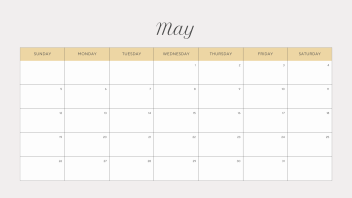 May