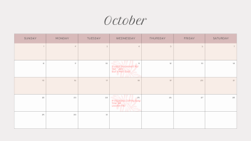 October