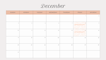 December