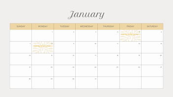 January