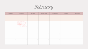 February