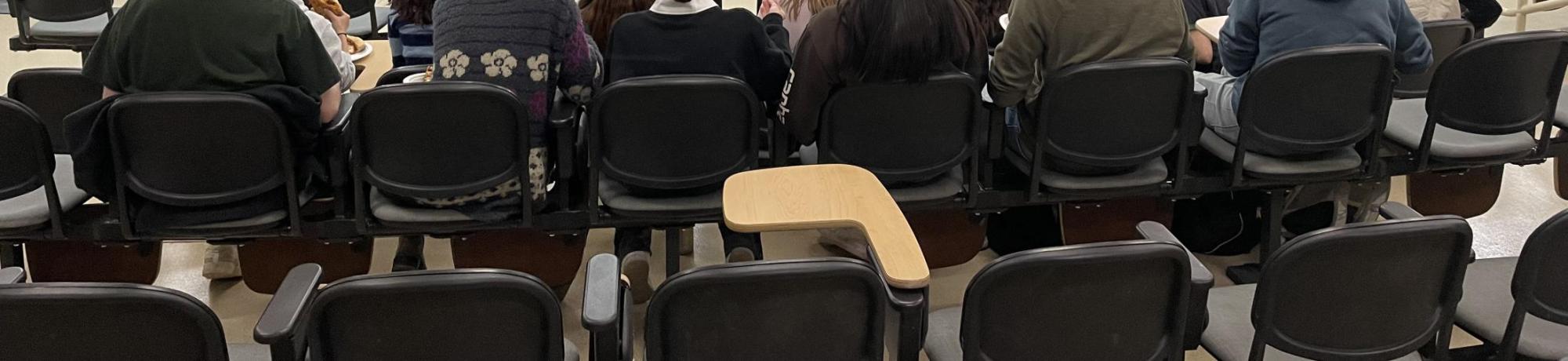 Audience View for the Speaker Event with Tracy Winsor